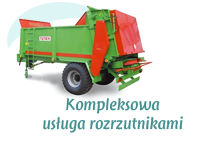 Kompleksowe usługi rozrzutnikami 